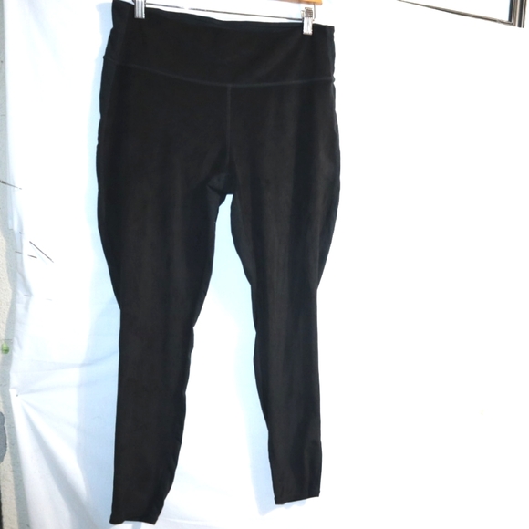 Athleta Sueded Strut Tight, Black SIZE Large               #870861 - Picture 6 of 15